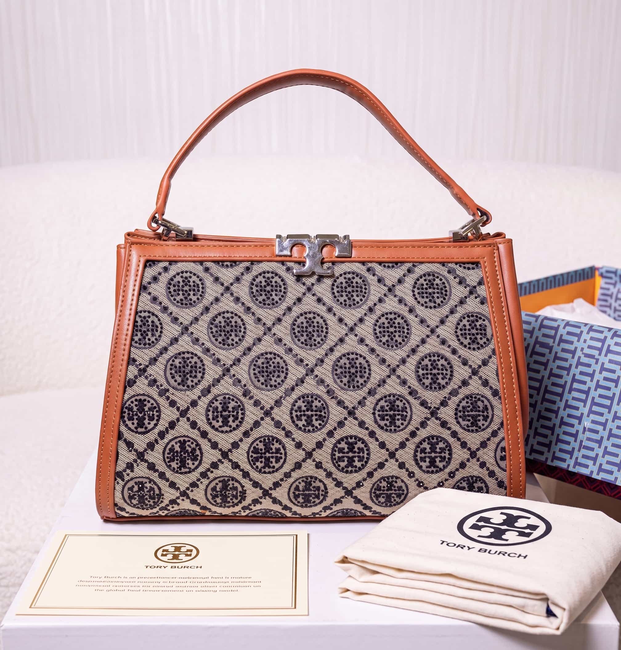 Sac à main Mini Top Handle en cuir - Tory Burch