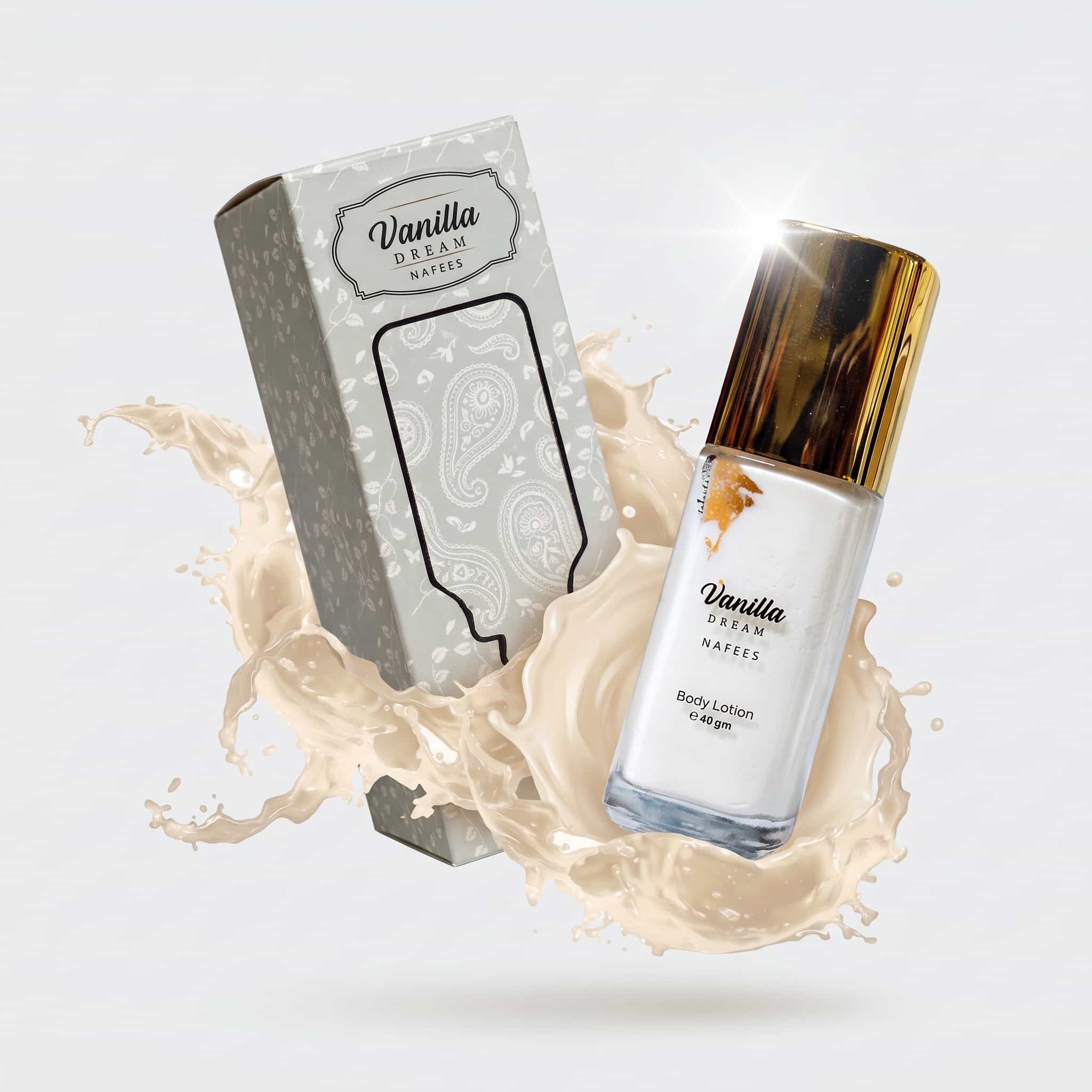 Lait Corporel Parfumé Vanilla Dream – Collection Nafees