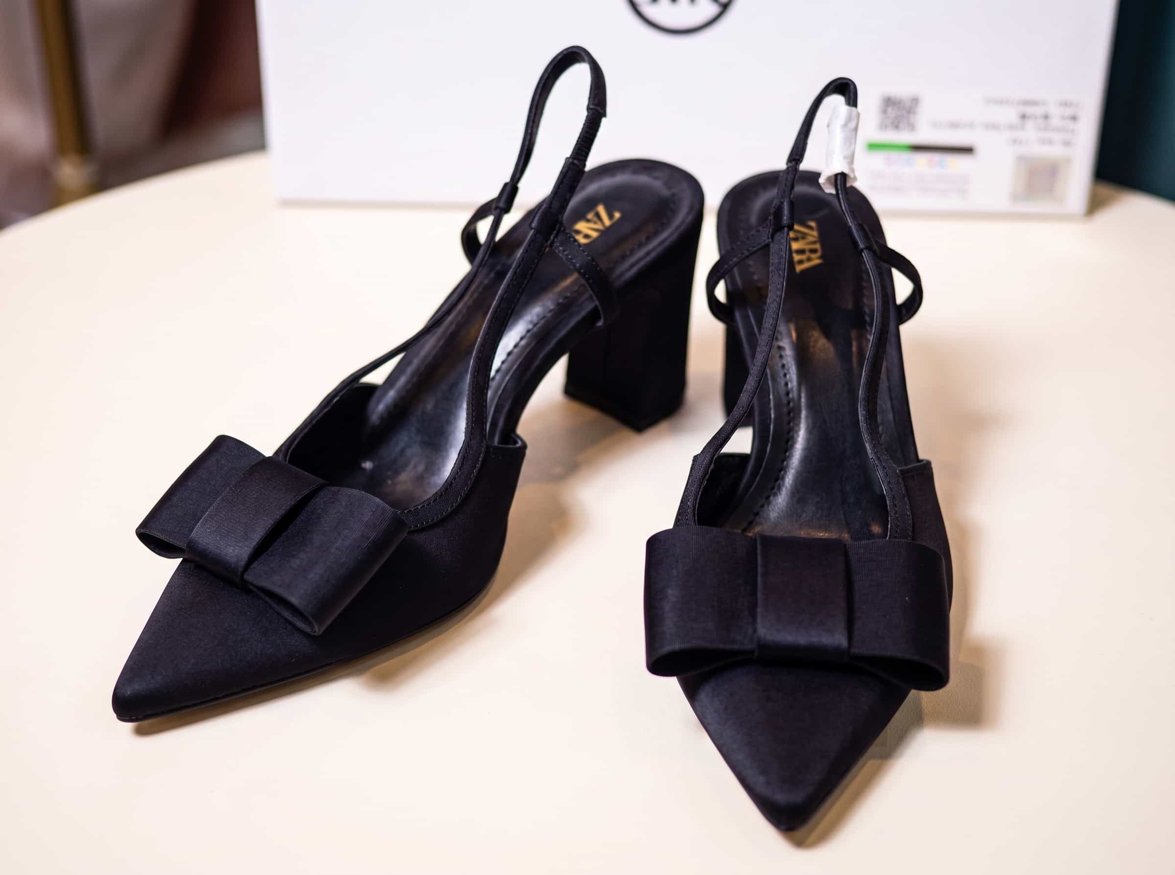 Slingback  Noir Zara
